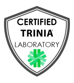 Certified TRINIA Laboratory Badge